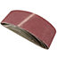 Belt Power Finger File Sander Abrasive Sanding Belts 400mm x 60mm 80 Grit 20 PK