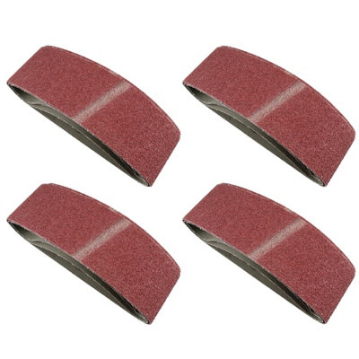 Belt Power Finger File Sander Abrasive Sanding Belts 533mm x 75mm 40 Grit 20 PK