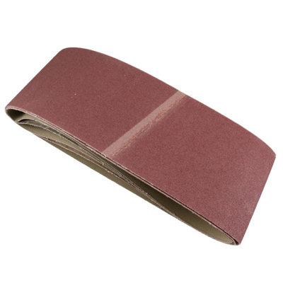 Belt Power Finger File Sander Abrasive Sanding Belts 610mm x 100mm 120