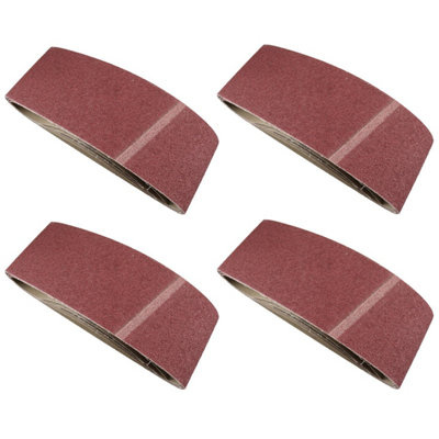 Belt Power Finger File Sander Abrasive Sanding Belts 610mm x 100mm 60