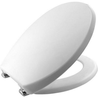 Bemis 2850 Buxton STA-TITE Round White Toilet Seat