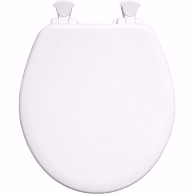 Bemis 5000EL Wood Toilet Seat with Smartlift Take Off Slow Close