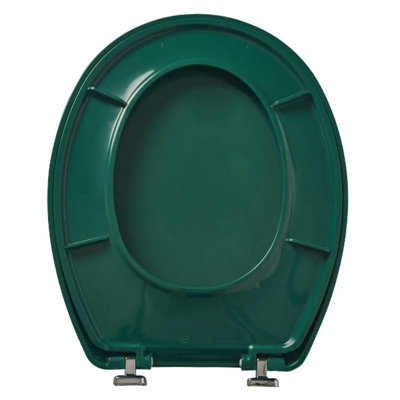 Bemis Buxton Hunter Green Toilet Seat Ultra-Fix 2850CPT107
