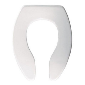 Bemis Commercial open U shape toilet seat