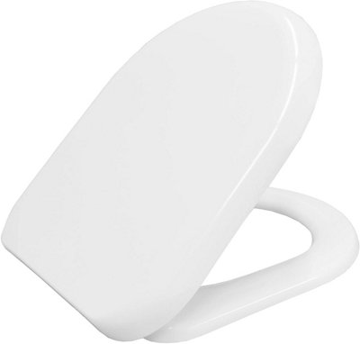 Bemis D370 Top Fix Slow Close D Shape Toilet Seat