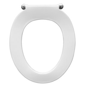 Bemis Nord Single Ring White toilet seat