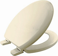 Bemis Soft Cream Moulded Wood Toilet Seat