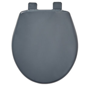 Bemis Upton Slate Grey with Soft Close and Ultra-Fix