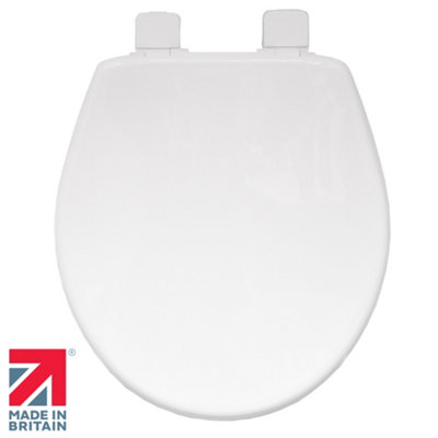 Bemis Upton White with Soft Close and Ultra-Fix Price Comparisons | Compare The Build