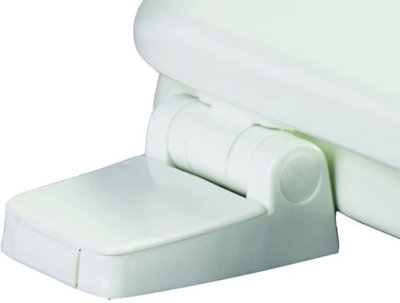 Bemis White Moulded Wood Toilet Seat