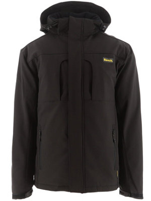 Bench Black Freemont Softshell Jacket XXL