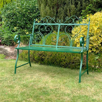 Bench - L50 x W118 x H90 cm - Green