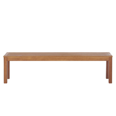 Bench Wood 170 cm Light Wood MONSANO