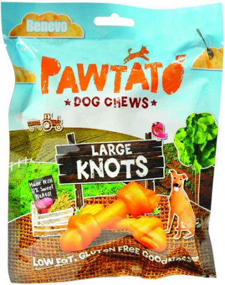 Benevo Pawtato Large Knots 180g (Pack of 12)