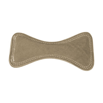 Benji & Flo Bone Eco Friendly Leather Rope Dog Toy Natural (L)