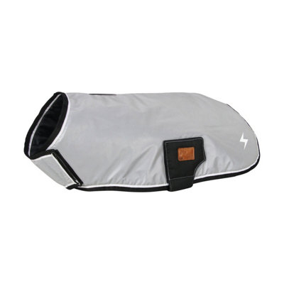 Benji & Flo Silva Flash Dog Coat Black/Silver Reflective (M) Price Comparisons | Compare The Build