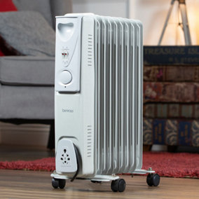 Metal Oil filled Radiators | Central heating | Bu0026Q