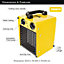 Benross 42440 2000W Industrial Fan Heater