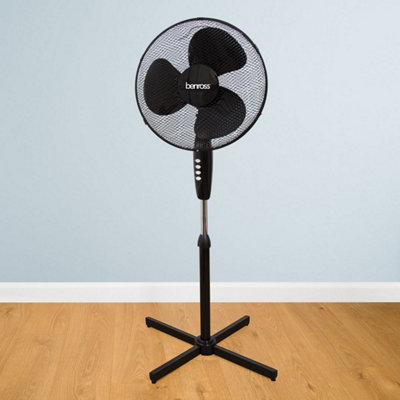 Benross 43830 16-Inch Black Standing Fan - 3
