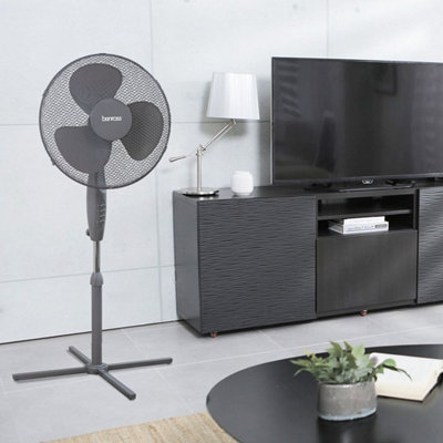 Benross 43840 16-Inch Grey Standing Fan - 4
