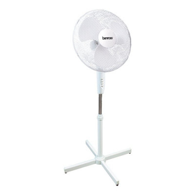 Benross 43930 16-Inch White Standing Fan - 4