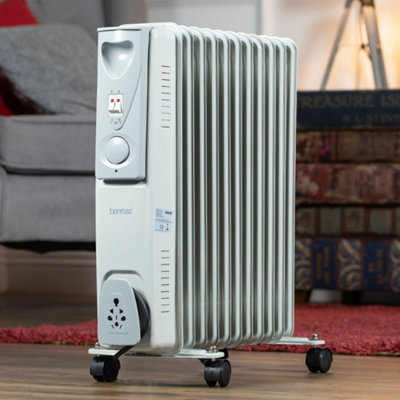 Benross 46760 Portable 11 Fin Oil Filled Radiator | DIY at Bu0026Q