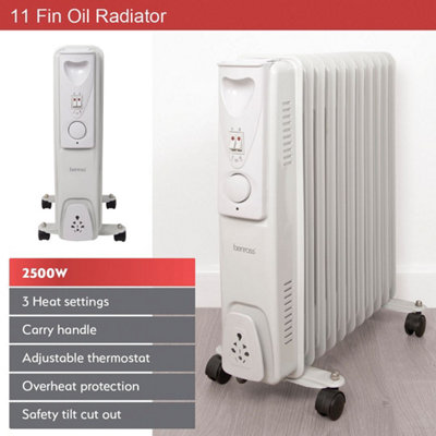 Benross 46760 Portable 11 Fin Oil Filled Radiator | DIY at Bu0026Q