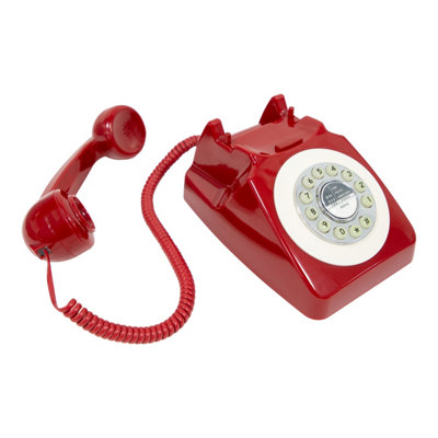 Benross Classic Retro Telephone - Red