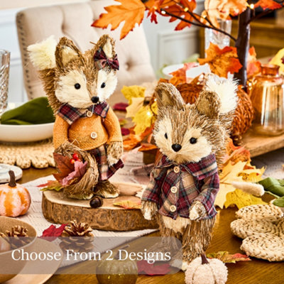 Benross Mr Fox Autumn Decoration