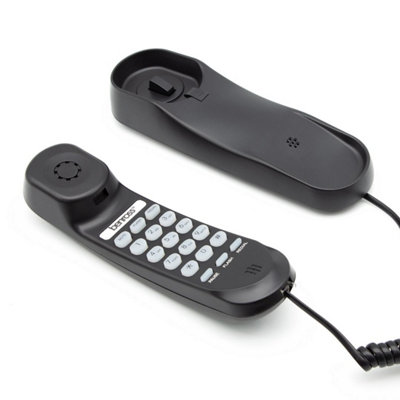 Benross Slimline Corded Telephone - Black