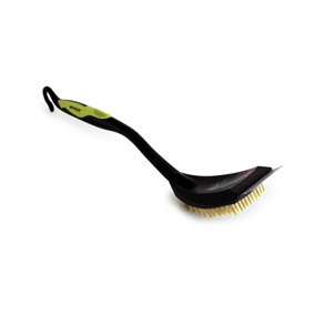 Bentley Bbq Grill Cleaning Brush With Steel Scraper - Available In Red and Green