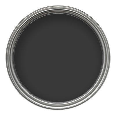 Berger Liquid Gloss Paint Black - 750ml
