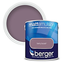 Berger Matt Emulsion Paint Berry Boost - 2.5L