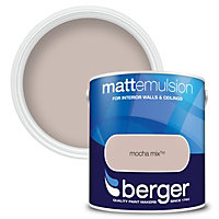 Berger Matt Emulsion Paint Mocha Mix - 2.5L