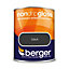 Berger Non Drip Gloss Paint Black - 750ml