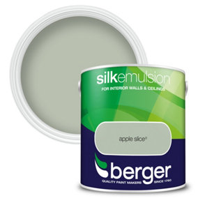 Berger Silk Emulsion Paint Apple Slive - 2.5L