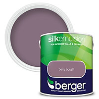 Berger Silk Emulsion Paint Berry Boost - 2.5L