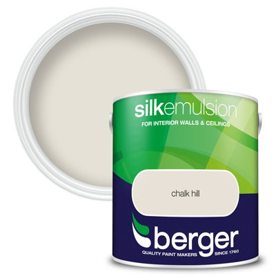 Berger Silk Emulsion Paint Chalk Hill - 2.5L