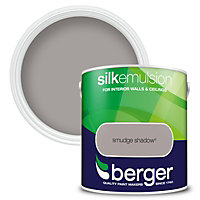 Berger Silk Emulsion Paint Smudge Shadow - 2.5L