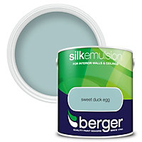Berger Silk Emulsion Paint Sweet Duck Egg - 2.5L