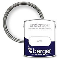 Berger Undercoat White Paint - 2.5L
