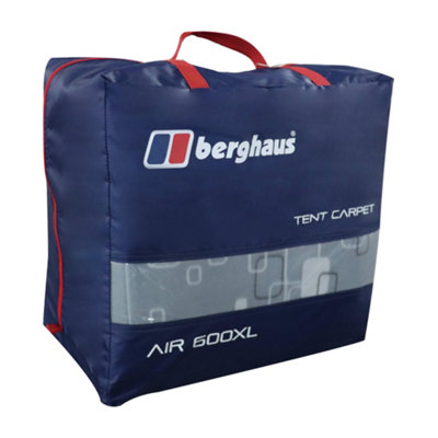 Berghaus Air 6XL Comfortable Tent Carpet with Carry Bag, Camping Equipment