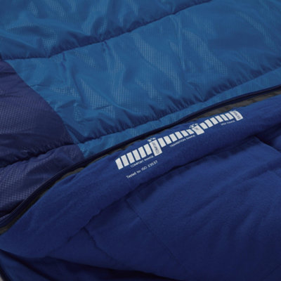 Berghaus Super Comfortable and Spacious Indulge Double Sleeping Bag, 2-3 Season