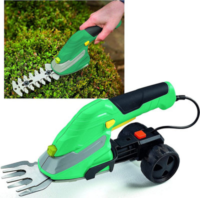 Bergman 2-in-1 Cordless Grass Trimmer & Shears with Telescopic Handle ...