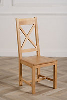 Berkeley Solid Oak Dining Chairs for Dining Room or Kitchen