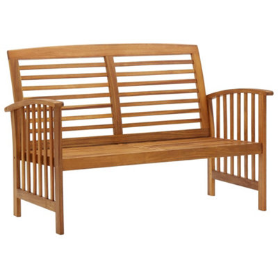 Berkfield 2 Piece Garden Lounge Set Solid Acacia Wood