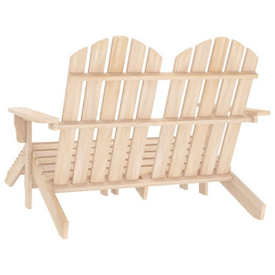 Adirondack chair deals and ottoman set