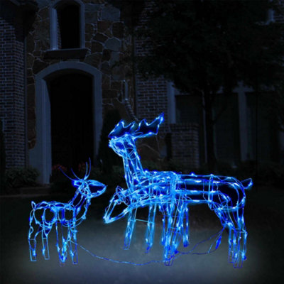 Berkfield 3 Piece Christmas Light Display Reindeers 229 LEDs Price Comparisons | Compare The Build