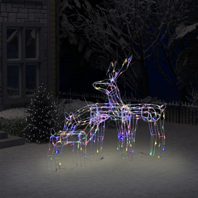 Berkfield 3 Piece Christmas Light Display Reindeers 229 LEDs Price Comparisons | Compare The Build