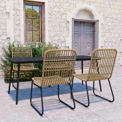 Poly outdoor deals dining sets